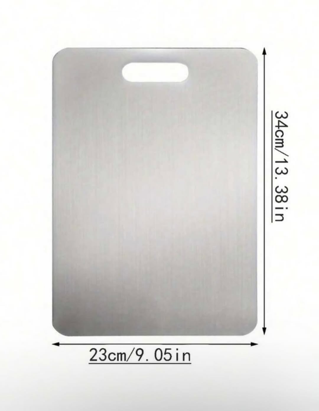 PrimeCut™ Stainless Steel Cutting Board – No Bacteria, No Odors, No Stains