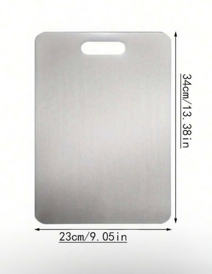 PrimeCut™ Stainless Steel Cutting Board – No Bacteria, No Odors, No Stains