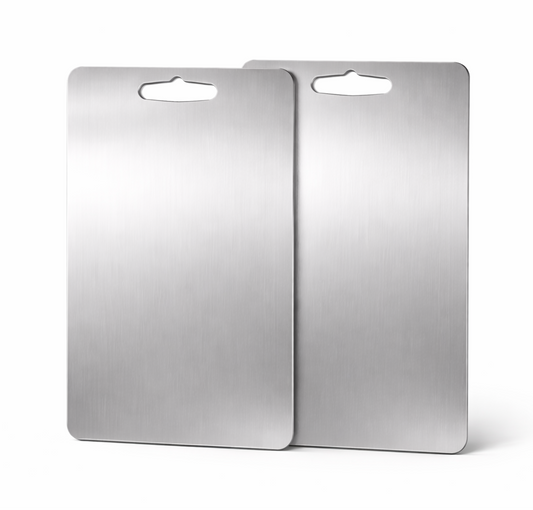 PrimeCut™ Stainless Steel Cutting Board – No Bacteria, No Odors, No Stains