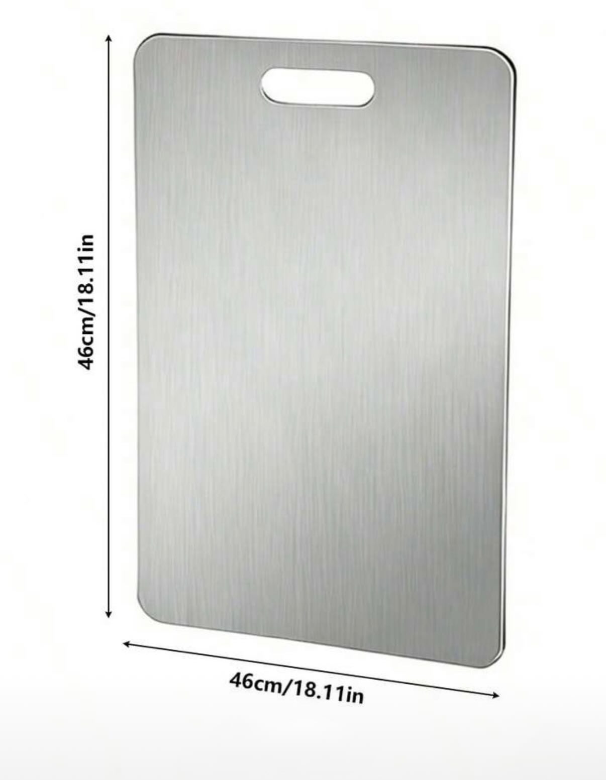 PrimeCut™ Stainless Steel Cutting Board – No Bacteria, No Odors, No Stains